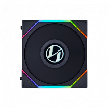 Lian Li UNI FAN TL-LCD REVERSE 3x120mm Siyah Kasa Fanı (G99.12RTLLCD3B.00)
