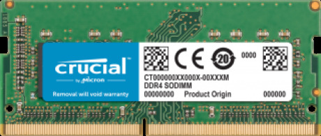 Crucial 32GB DDR4 2666MHz CL19 SODIMM NOTEBOOK RAM BELLEK (MAC İçin) CT32G4S266M