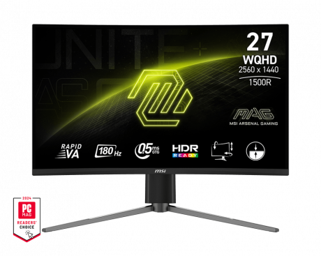 27 MSI MAG 27CQ6PF 0,5MS 180HZ ADAPTIVE-SYNC