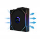 Lian Li UNI FAN TL WIRELESS LCD 1x120mm Siyah Kasa Fanı (G99.12TLLCD1W1B.00)
