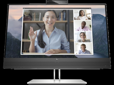 HP E24mv G4 169L0AA 23.8" 5ms 60Hz FHD 1920x1080 HDMI DP USB VGA Hoparlör Webcam Asansör Pivot IPS LED Video Konferans Monitör