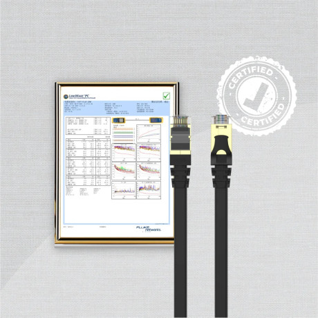 UNITEK CAT7 PATCH KABLO 15MT FLAT (C1897BK-15M)
