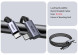 UNITEK TYPE-C HIZLI ŞARJ KABLOSU 90 DERECE 3 METRE 100W (C14123BK-3M)