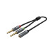 UNITEK 3.5MM AYIRICI Y KABLO (Y-C957ABK)
