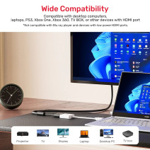 UNITEK HDMI TO VGA DÖNÜŞTÜRÜCÜ 1080P&60Hz(Y-6333C)