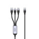 UNITEK TYPE-C 3in1 ŞARJ 1.5MT 20W (C14101BK-1.5M)