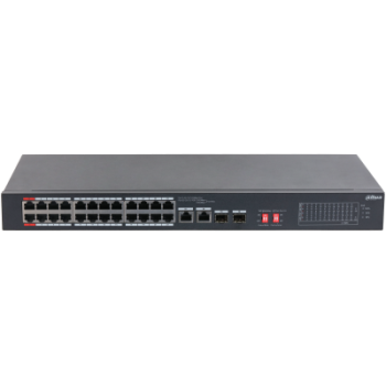 DAHUA S3226-24ET-240 24 PORT 24XFE-2XGE-2X1GE/SFP 240W POE SWİTCH