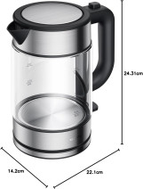 XIAOMI ELECTRIC GLASS 1.7 LT 2200 W KETTLE