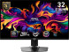 31.5 MSI MAG 321UP QD-OLED 0.03MS 165HZ UHD FLAT 1500R VA FREESYNC PREMIUM GAMING MONITOR
