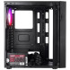 EVEREST FACED V5 MESH 600W RGB SİYAH GAMİNG KASA