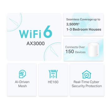 TP-LINK DECO X50 AX3000 EV Wi-Fi 6 SISTEMI